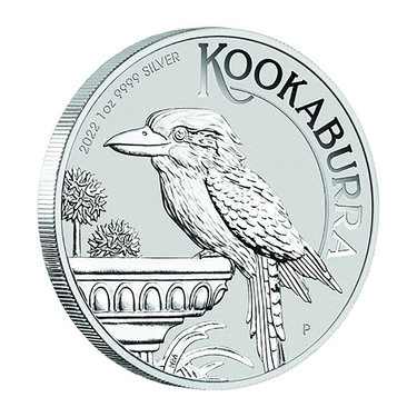 Silbermnze Kookaburra 2022 - 19 % - 1 Unze Feinsilber
