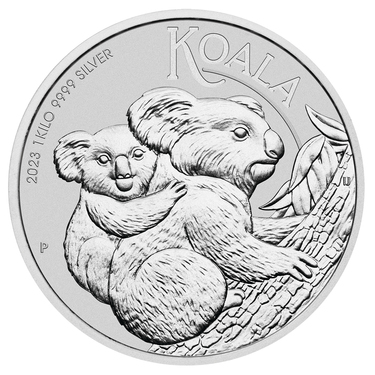 Silbermnze Koala 2023 - 19 % - 1 Kilo Feinsilber