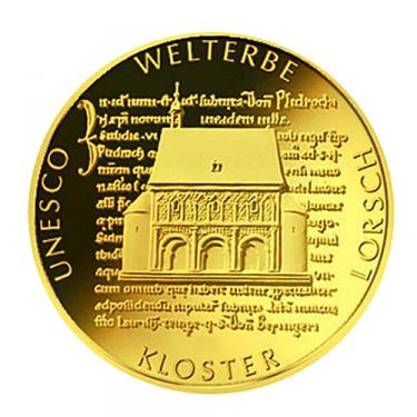 Kloster Lorsch 2014 Goldmnze - 1/2 Unze -100 Euro