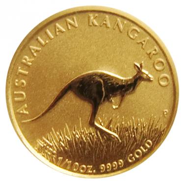 Kangaroo Nugget Goldmnze 2008 - 1/10 Unze