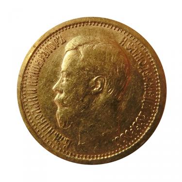 Russland Nikolaus II Goldmnze - 7,5 Rubel diverse Jahrgnge