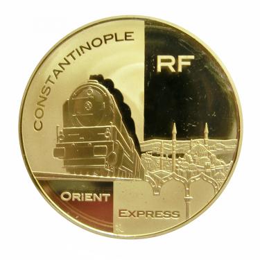 Goldmnze 20 Euro Frankreich 2003 Orient Express