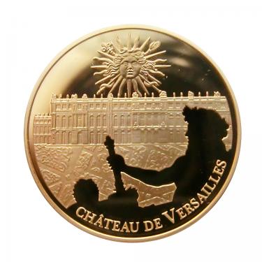 Goldmnze 50 Euro Frankreich 2011 Unesco Versailles