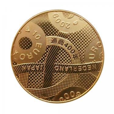 10 Euro Goldmnze Niederlande 2009 - 400 Jahre Handel mit Japan