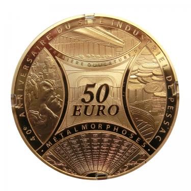 Goldmnze 50 Euro Frankreich La Semeuse 2013