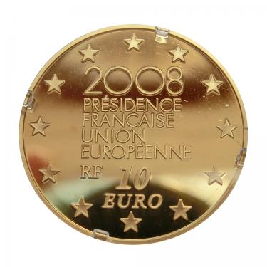 Goldmnze 10 Euro Europa 2008