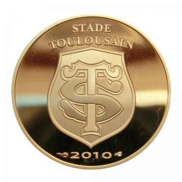 Goldmnze 50 Euro Stade Toulousain 2010