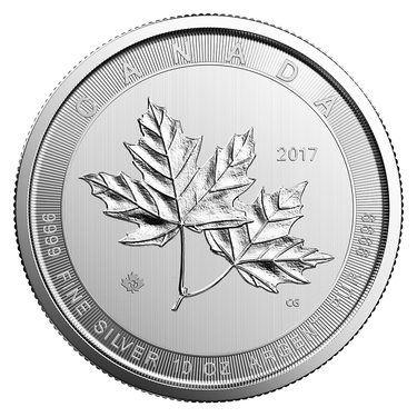 Silbermnze Maple Leaf Magnificent 2021- 10 Unzen