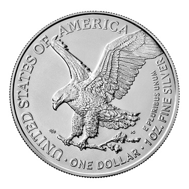 Silbermnze American Eagle 2023 - 1 Unze - Feinsilber