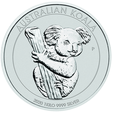 Silbermnze Koala 2020 - 1 Kilo