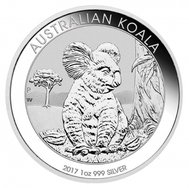 Silbermnze Koala 2017 - 1 Unze 999 Feinsilber