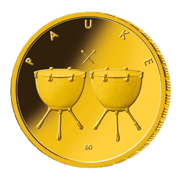 Pauke 2021 Goldmnze - 50 Euro