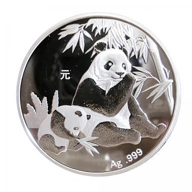 China Panda Silbermnze 2007 - 1 Kilo 999 Feinsilber PP