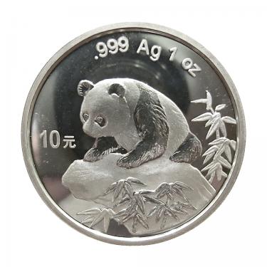 China Panda Silbermnze 1999 - 1 Unze