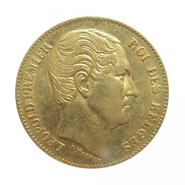 Leopold Premier Belgien Goldmnze - 5,80 Gramm Gold