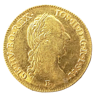 Goldmnze 1 Dukat Joseph II von Habsburg 1787 B