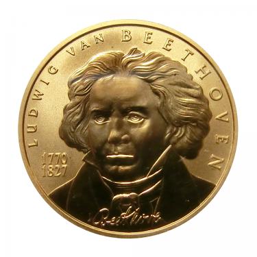 sterreich 50 Euro Goldmnze Ludwig van Beethoven 2005 - 10,0 gr. Feingold