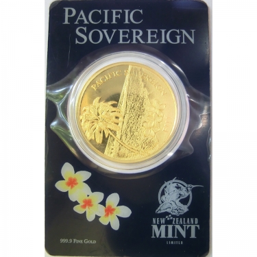 Fiji Pacific Sovereign Goldmnze 2012 - 1 oz geblistert