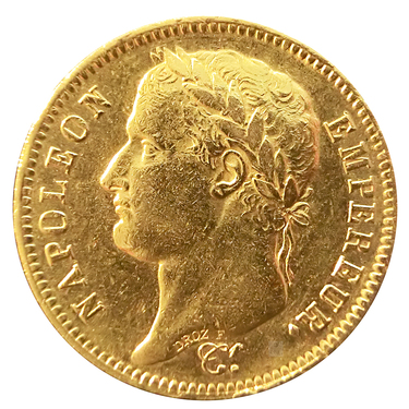 Frankreich Napoleon Goldmnze - 40 Francs
