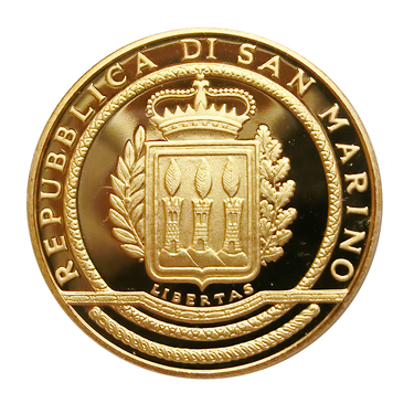 Goldmnze 50 Euro San Marino 2002 900 GG