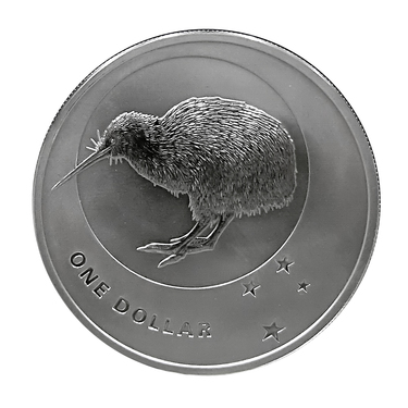 Silbermnze Neuseeland Kiwi 2010 - 1 Unze
