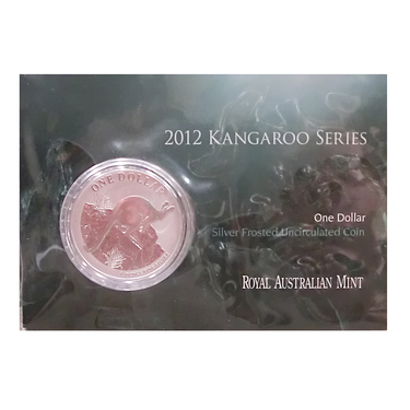 Silbermnze Kangaroo 2012 - RAM - 1 Unze geblistert