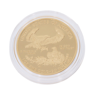 American Eagle Goldmnze 2016 - 1 Unze PP mit Box und COA