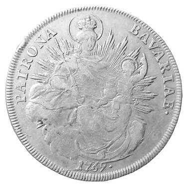 Silbermnze 1 Thaler Maximilian III. Joseph Bayern 1769