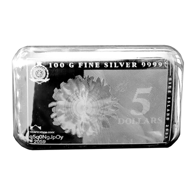 Niue Mnzbarren Silver Note - 100 Gramm 999,9 Feinsilber
