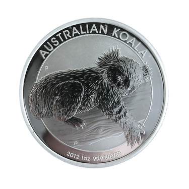Silbermnze Koala 2012 - 1 Unze 999 Feinsilber