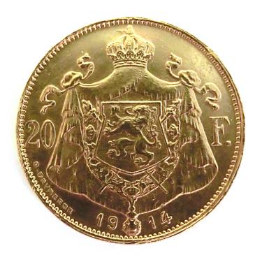 Albert II Belgien Goldmnze - 5,80 Gramm Gold