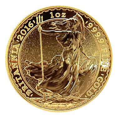 Englische Britannia Goldmnze diverse Jahrgnge - 999,9 Gold - 1 Unze