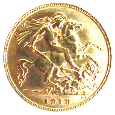 1/2 Pfund Sovereign Victoria Krone Goldmnze 1890