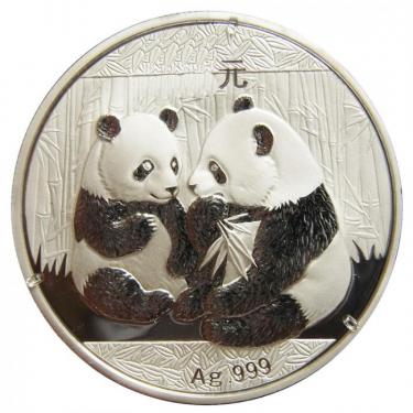 China Panda Silbermnze 2009 - 1 Kilo 999 Feinsilber PP