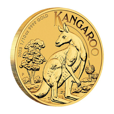 Kangaroo Nugget Goldmnze 2023 - 1/10 Unze