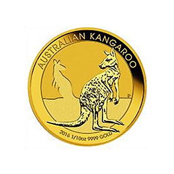 Kangaroo Nugget Goldmnze 2016 - 1/10 Unze