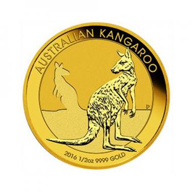 Kangaroo Nugget Goldmnze 2016 - 1/2 Unze