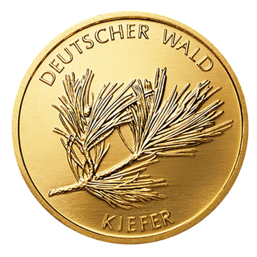 Deutscher Wald Kiefer 2013 Goldmnze - 20 Euro A