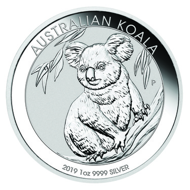 Silbermnze Koala 2019 - 1 Unze