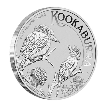 Silbermnze Kookaburra 2023 - 19 % - 1 Unze Feinsilber