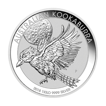 Silbermnze Kookaburra 2018 - 1 Kilo