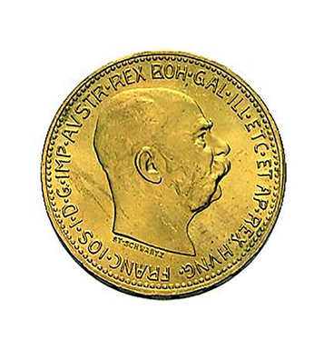 20 Kronen sterreich Goldmnze - 1915 - Nachprgung, 6,09 Gramm