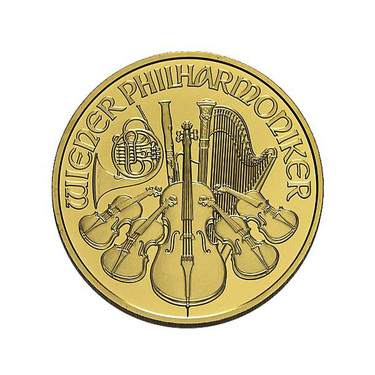 Wiener Philharmoniker Goldmnze 2025 - 1/25 Unze